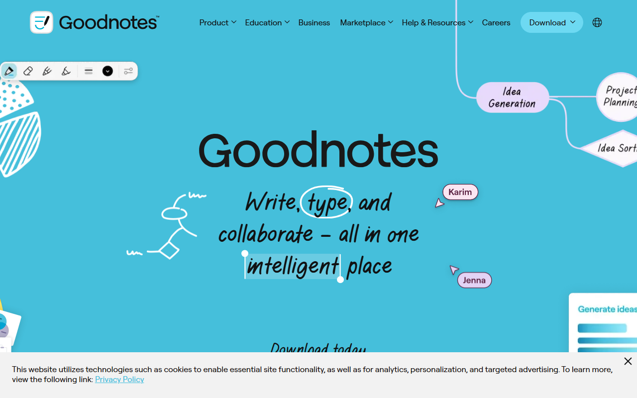 Goodnotes screenshot