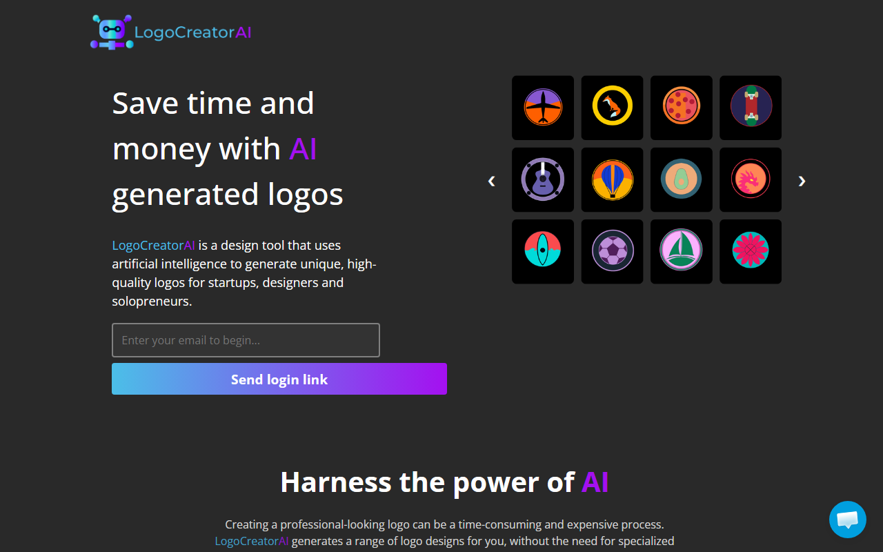 LogoCreatorAI screenshot