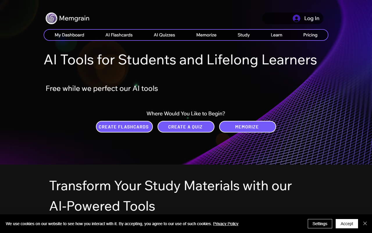 Memgrain screenshot
