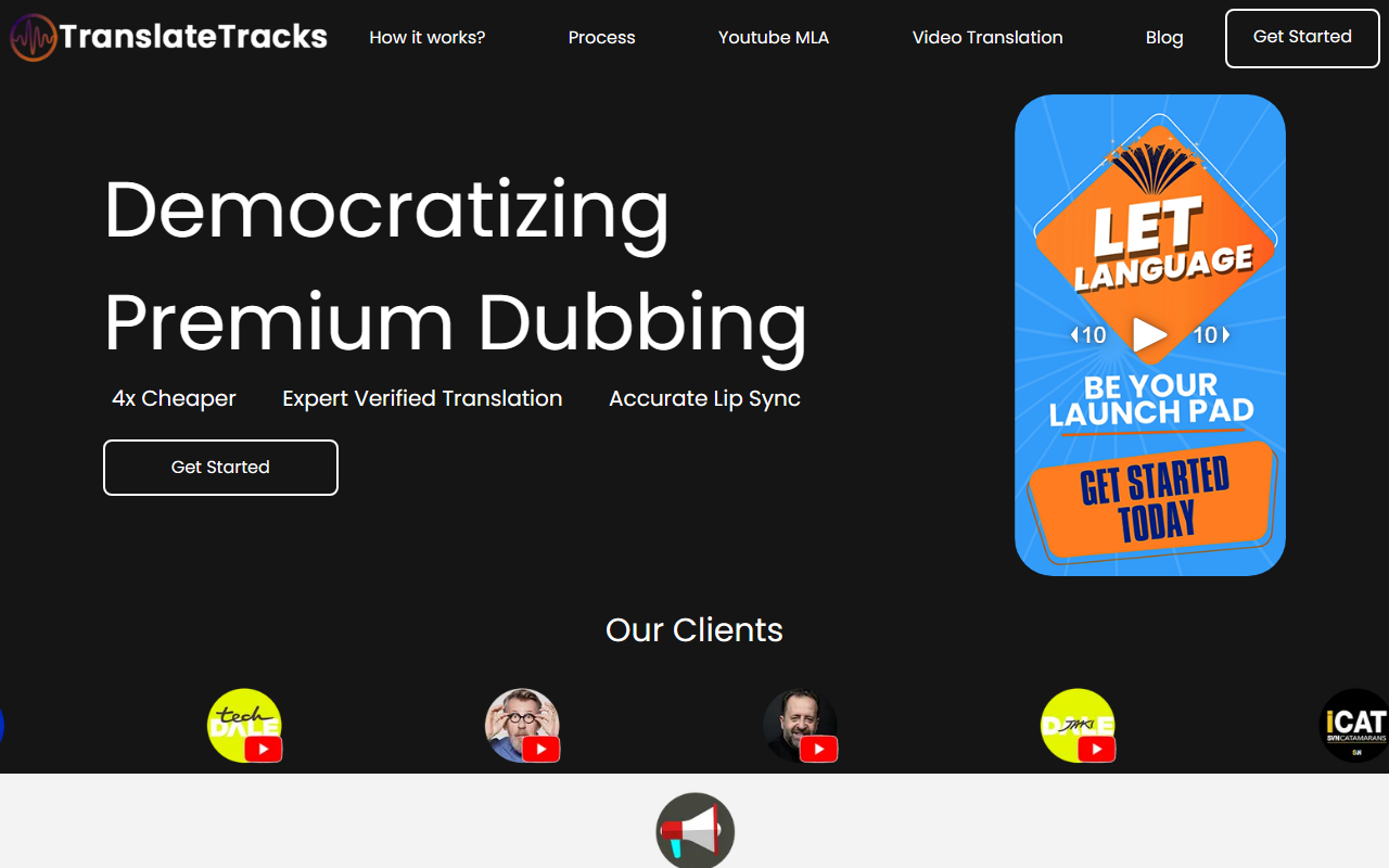 TranslateTracks screenshot