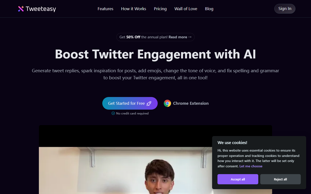 Tweeteasy screenshot